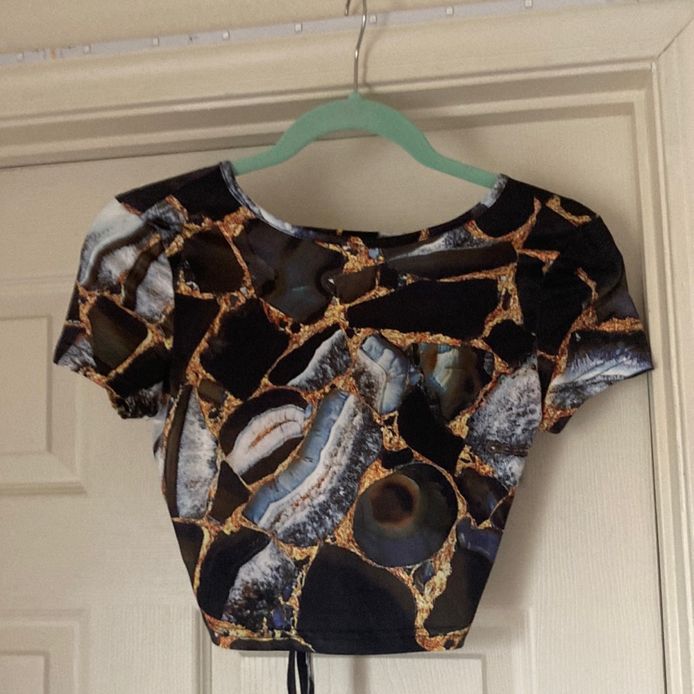Gold granite top